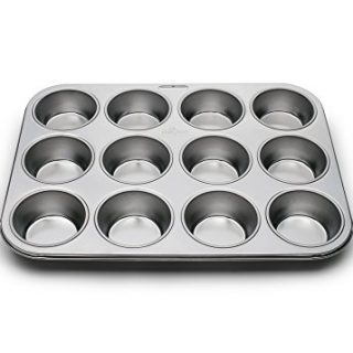 12-Cup Muffin Stainless Steel Baking Pans