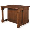 Aspen Rustic Cherry Kitchen Island by Home Styles - Image 6