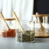 XSMNER Glass Condiment Container Seasoning jars - Image 2