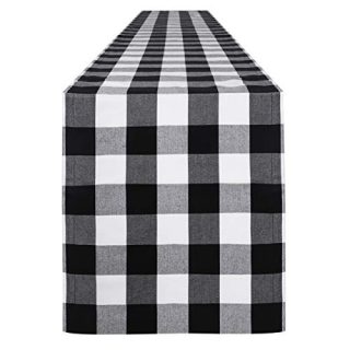 Buffalo Check Table Runner Cotton