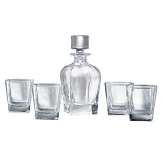 Artland Glacier Whiskey Decanter Set
