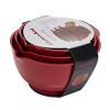 KitchenAid Classic Mixing Bowls, Set of 3, Empire Red - Image 3