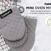 Cuisinart Silicone Mini Oven Mitts, 2pk - Little Oven Gloves for Cooking - Image 2