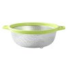 Stainless Steel Colander With Handle and Legs - Image 3