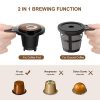 Singles Serve Coffee Makers For K Cup Pod & Coffee Ground - Image 2