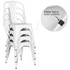 Yaheetech Metal Kitchen Dining Chairs, Indoor-Outdoor - Image 3