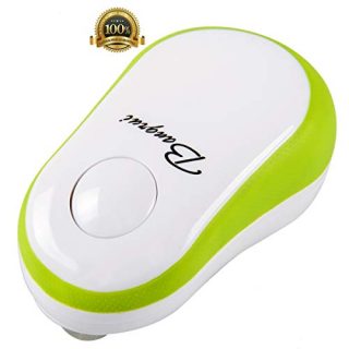 Kitchen Automatic Safety Cordless One Tin Touch Electric Can Opener&2019 Updated (Bangrui) Intellectual Electric Can Opener:Smooth Edge,Stop Automatically,a Good Helper in Cooking!(Green)
