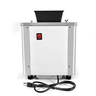 Commercial Meat Cutter Machine, 3.5MM Stainless Steel Desktop Electric Slicer Machine 120KG/h Slice Strip Cube Meat Cutting Machine, Automatic Slicing Shredding Cutting Machine for Pork, Lamb, Beef