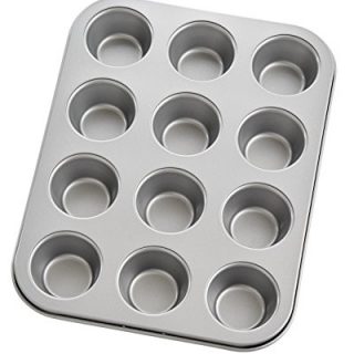 Mrs. Anderson’s Baking 43702 12-Cup Mini Muffin Pan, Carbon Steel with Quick-Release Non-Stick Coating