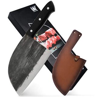 Butcher Knife Handmade Forged Kitchen Chef Knife