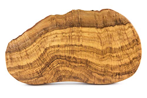 Tramanto Olive Wood Cheese Board and Serving Tray, 12 x 6 Inch