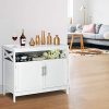 Bonnlo Sideboard Buffet Storage Cabinet, Kitchen Storage - Image 8