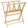 Creative Mark Folding Wood Large Print Rack - Perfect for Display of Canvas, Art, Prints, Panels, Posters, Art Gallery Shows, Storage Rack - [Beechwood Finish]