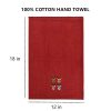 Christmas Kitchen Towels Set of 6, Cotton Christmas Hand Towels - Image 4