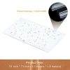 Boao 51 x 71 Inch, Plastic Tablecloth Table Cover - Image 2