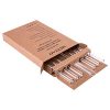 MIXIAO Reusable Glass Straws - 8.5" x 10 mm Handmade - Image 5