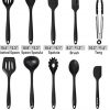 Kitchen Utensil Set With Holder - Silicone Kitchen Utensils - Image 5