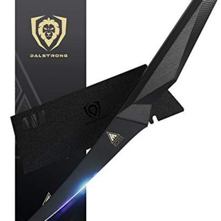 DALSTRONG Curved Boning Knife - 6" - Shadow Black Series - Black Titanium Nitride Coated German HC Steel - Sheath - NSF Certified