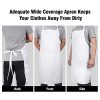 Xornis 1 Piece Bib Aprons with 2 Pockets Kitchen Apron Cooking Chef - Image 6