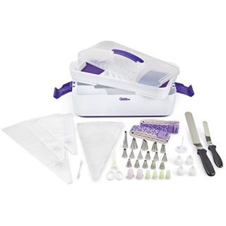 Wilton Decorator Preferred Buttercream Cake Decorating Set, Creating Your Masterpiece is as Easy as Cake, 48-Piece