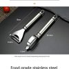 Luxury Vegetable Peeler – Stainless Steel Kitchen Knife Grater for Easy Fruit & Veg Prep - Image 6