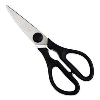Chef Remi Latest Kitchen Scissors - Multi Purpose Utility Shears for Chicken, Poultry, Fish, Meat, Vegetables, Herbs and BBQ - As Sharp As Any Knife