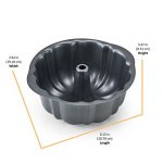 Instant Pot Official Fluted Cake Pan, 7-Inch, Gray - Image 2
