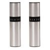 Misto Aluminum Bottle Oil Sprayer, Set of 2