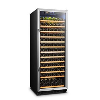 Lanbo Built-in Compressor Wine Chiller Single Zone Wine Cellar Fridge, 149 Bottle