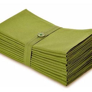 Oversized Dinner Napkins 20x20 Inch Moss