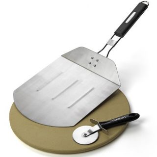 Cuisinart CPS-445, 3-Piece Pizza Grilling Set, Stainless Steel