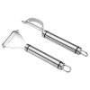 Luxury Vegetable Peeler – Stainless Steel Kitchen Knife Grater for Easy Fruit & Veg Prep - Image 3