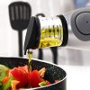 AMINNO Kitchen Oil Dispenser Press and Measure Oil Dispenser Bottle - Image 3