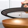 Universal Vented Glass Cookware Lid: A Space-Saving, Dishwasher-Safe Marvel - Image 5
