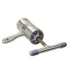 Iusun Noodle Maker with 5 Noodle Mould, Stainless Steel - Image 2