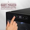 Schmecke 18-Bottle Wine Cooler Refrigerator with Digital Temperature Control & Lock – Perfect for Red, White, Champagne & Sparkling Wines 🍷❄️ - Image 5