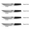 FASAKA 4 piece Dinner Knives set, Stainless Steel Dinner Serrated Steak - Image 7