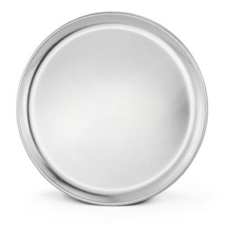 New Star Foodservice 51025 Pizza Pan/Tray, Coupe Style, Aluminum, 12 inch, Pack of 6