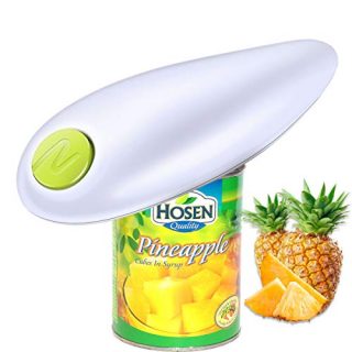 Electric Can/Tin Opener, Best Electric Can Opener, Automatic Can/Tin Opener, Hand Free Can Opener, Chef’s Best Choice, Powerful, Safe & Easy