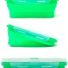 Set of 4 Collapsible Silicone Food Storage Container - Image 2
