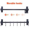 Dseap Pot Rack - Pots and Pans Hanging Rack Rail with 8 Hooks - Image 7
