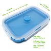 Set of 4 Collapsible Silicone Food Storage Container - Image 6