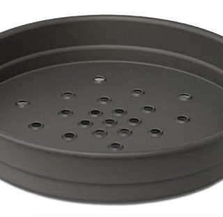 LloydPans Kitchenware USA Made Hard-Anodized 12 Inch Perforated Deep Dish Pizza Pan