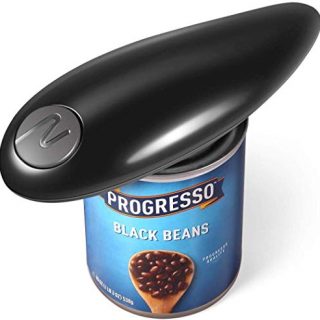 Electric Can Opener, Full Automatic Hands Free Can Opener, Smooth Edge Electric Can Opener, Kitchen Gadget for Arthritis and Seniors