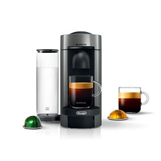 Nespresso VertuoPlus Coffee and Espresso Maker by De'Longhi, Grey