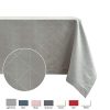 maxmill Jacquard Poly-Cotton Tablecloth Geometric Pattern SpillProof - Image 9