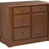 Aspen Rustic Cherry Kitchen Island by Home Styles - Image 2