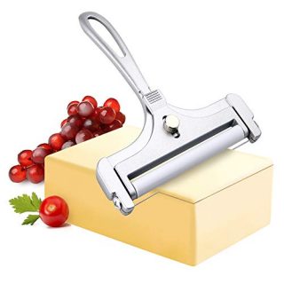 Adjustable Thickness Cheese Slicer Wired Cheese Cutter for Soft