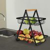 Vegetable Rack Bread Display Stand for Kitchen - Image 3