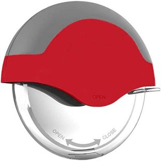 Pizza Wheel Cutter | Handheld Stainless Steel Pizza Cutter | Super Sharp & Easy to Clean | Smart Kitchen Gadget